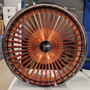 Staggered Wire Rims 20 22 24 26 Inch 20x8 22x8 24x10 72 150 204 100 <strong>Spokes</strong> Standard Cross Straight Golden Gold <strong>Spoke</strong> Wire <strong>Wheel</strong> - Product Image 5