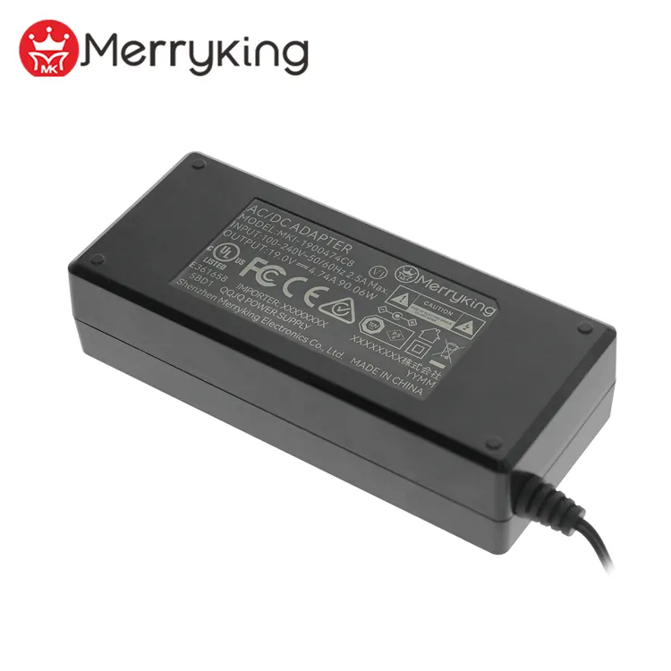 Desktop Ac DC Adapter 12.6V 5a 6a 7a 8a with KC UL FCC CE GS UKCA PSE approval charging for battery