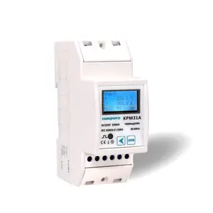 Single Meter Din Rail Single Phase Energy Meter WIFI APP Remote Control Din Rail Smart Switch Prepaid/Postpaid Electric Meter Price