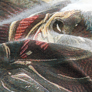 Sac fourre-tout personnalisé avec illustration <span class=keywords><strong>manga</strong></span>, personnage d'anime, <span class=keywords><strong>tapisserie</strong></span>, sac de shopping écologique réutilisable en jacquard - Product Image 5