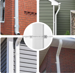 Sangles de gouttière en aluminium robuste résistant à la corrosion, vente en gros, supports muraux de gouttière personnalisés, sangles de gouttière - Product Image 6