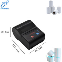 Mini 58mm Portable Android sans fil POS reçu thermique imprimante Mobile Machine d'impression d'étiquettes de poche pour les petites entreprises