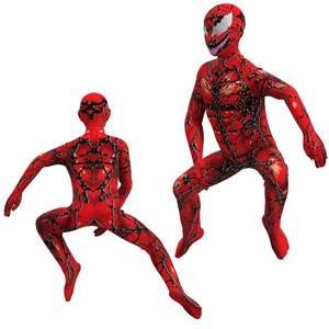 Nouveau Costume d'Halloween Cosvenom 2 Red <span class=keywords><strong>Venom</strong></span> Onesie Tights Costume Spider-Man - Product Image 4