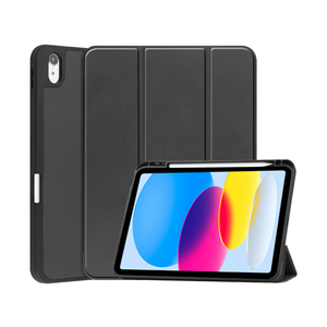 Funda Protectora de Cuero PU de <span class=keywords><strong>10</strong></span>.ª Generación para Tablet, Carcasa Suave para <span class=keywords><strong>iPad</strong></span> de <span class=keywords><strong>10</strong></span>.2 Pulgadas para <span class=keywords><strong>Apple</strong></span> <span class=keywords><strong>iPad</strong></span> <span class=keywords><strong>10</strong></span>/<span class=keywords><strong>10</strong></span>.2/<span class=keywords><strong>2022</strong></span>, Incluye Soporte para Lápiz - Product Image 1