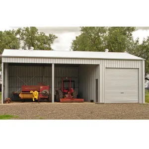 Eco-friendly free design multifunctional prefab shed for farm barn