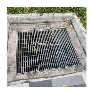 Couverture de drainage de sol pour fossé de drainage de rue, de trottoir, de tempête, de tranchée, de qualité lourde - Product Image 1