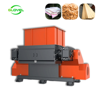 Déchiqueteur de biomasse à arbre simple et déchiqueteur de déchets métalliques électroniques à double arbre série GYMSS