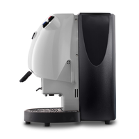 Machine à expresso ESE Pod avec mousseur à lait, cafetière individuelle, machine à café automatique multi-boutons pour cappuccino et latte