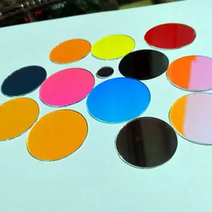 Color Glass Gobo Filter For Led GOBO Projector