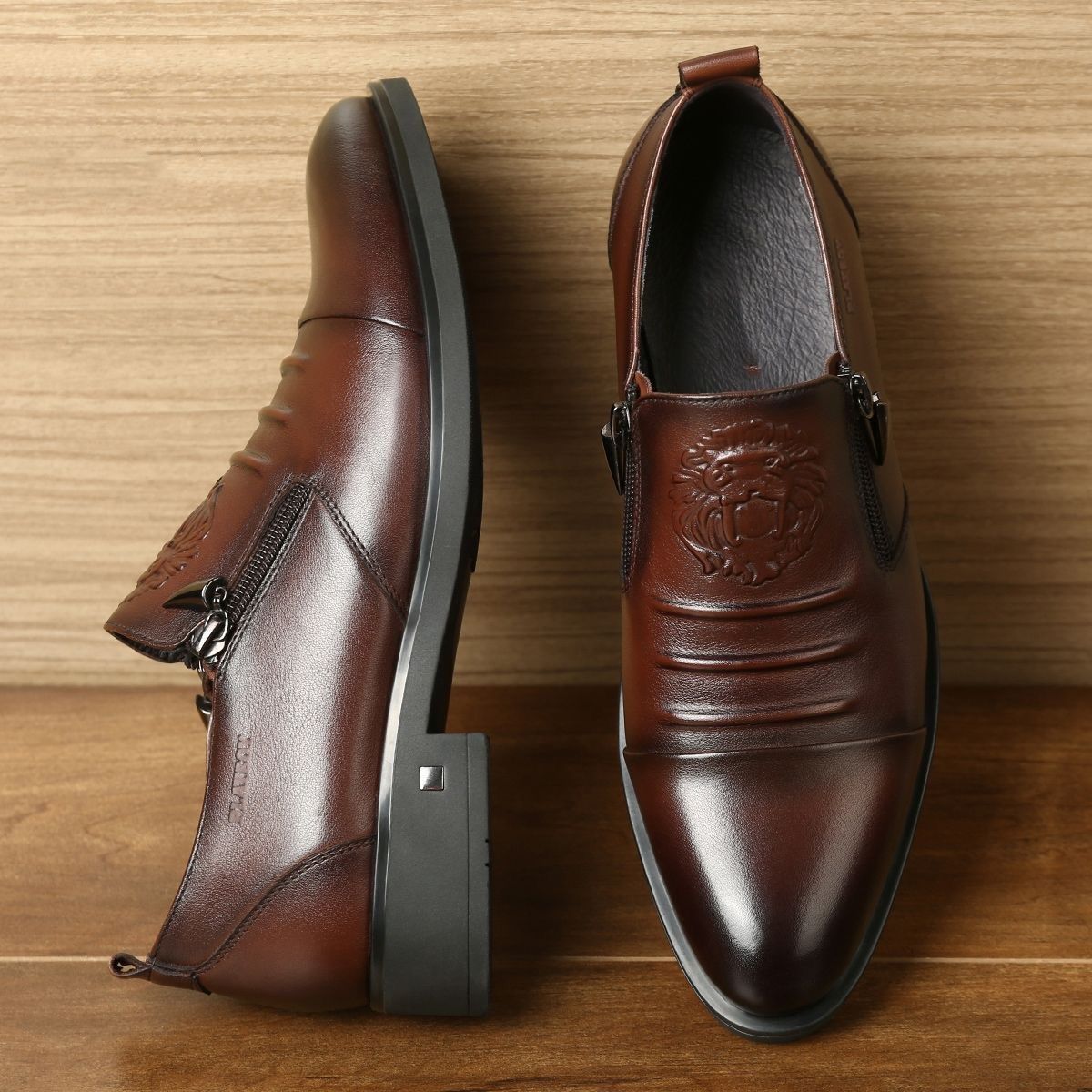Chaussures basses marron