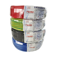Câble Électrique Flexible en Cuivre BVR de Haute Qualité, 450/750V, Isolation PVC, pour Bâtiment
