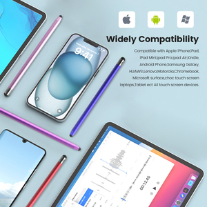 Pluma de pantalla táctil Stylus de alta sensibilidad de producción en fábrica, pluma de dibujo de tableta capacitiva Universal con lápiz óptico magnético - Product Image 2