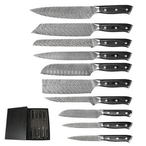 Ensembles de couteaux professionnels pour maîtres chefs, ensemble de couteaux avec sac, étui, ciseaux, couteaux de <span class=keywords><strong>boucher</strong></span> de cuisine culinaire, coupe de cuisine - Product Image 3