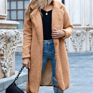 Best Selling Winter <strong>Plus</strong> <strong>Size</strong> Thick Women Turn Down Collar Overcoat <strong>Teddy</strong> Long Lambswool <strong>Coats</strong> for Ladies Girl - Product Image 2