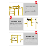 Équipement d'entraînement de gymnastique de haute qualité Multi Jungle Rig Power Cage Monkey Rack Gym Squat Stand Rack Fitness Rig