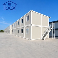 Maison préfabriquée de 20 pieds, conteneur modulaire de 40 pieds, maison de camping préfabriquée, maison conteneur détachable pour chantier de construction