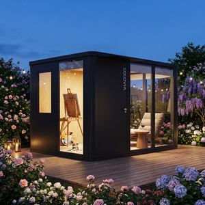 Cocovia - Módulo Prefabricado de Aluminio para Jardín con Diseño Moderno para Uso en Oficinas |   Montaje Sencillo en 2 Horas - Product Image 2