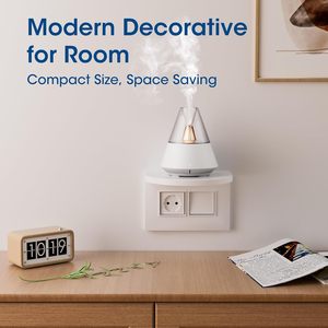 Modern 150ML Ambient Night <strong>Light</strong> <strong>Essential</strong> <strong>Oil</strong> <strong>Diffuser</strong> with Remote Control 1-Year Warranty for Aromatherapy and Home Decor - Product Image 5