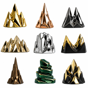 Couvercles, bouchons et fermetures <span class=keywords><strong>en</strong></span> zamac doré 18 carats pour flacons de parfum, finition or, production sur mesure ODM - Product Image 4