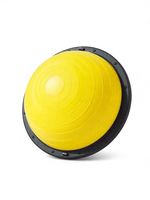 Balón de Equilibrio Antirrotura Duradero, Semiesfera Acanalada para Entrenamiento de Estabilidad, Estación de Ejercicio, Terapia Física, Kit de Fitness para el Hogar