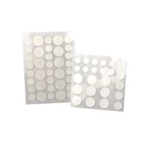 Parche para espinillas, venta al por mayor, pegatinas de corazón poderoso, parche fino para espinillas - Product Image 2