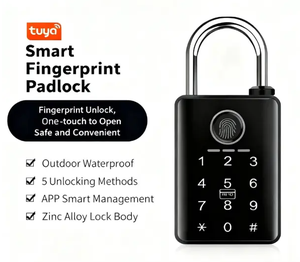 Candado Inteligente con Huella Dactilar para Gimnasio, con Batería de Gran Capacidad de 500 mAh, IP65, Directo de Fábrica - Product Image 2