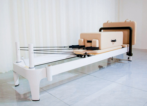 Lit de Pilates pliable en alliage d'aluminium pour studio de yoga, usage professionnel, équipement de fitness et de mise en forme, empilable - Product Image 6