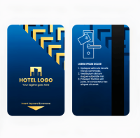 Drucken RFID NFC Chip Mitglied Hotels chl üssel Besuch Zugangs kontroll karte mit Magnetst reifen