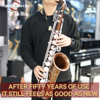 Manufacturer Wholesale Retail Professional Brass Material High Grade Woodwind Instrument X8 Tenor Saxophone