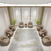 Canapé individuel, canapé de réception de bureau, canapé de réunion et de négociation, fauteuil, chaise de canapé, canapé de haute qualité pour hôtel et salon