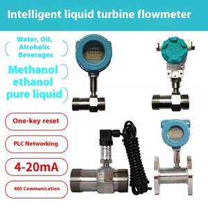 Intelligent Liquid <strong>Turbine</strong> <strong>Flowmeter</strong> Integrated On-site Display for Measuring Impurity Free Liquid - Product Image 2