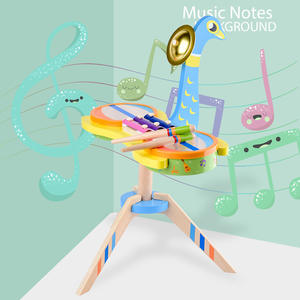 2026 Nuevo Tambor de Madera para Niños, Instrumento Musical, Juego Educativo Temprano, Juguetes de Aprendizaje Musical para Niños - Product Image 3