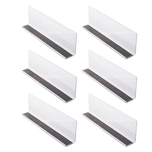 Plateau de présentation en PVC et acrylique pour supermarché avec poussoir pour séparateur d'étagère et support de produits - Product Image 3