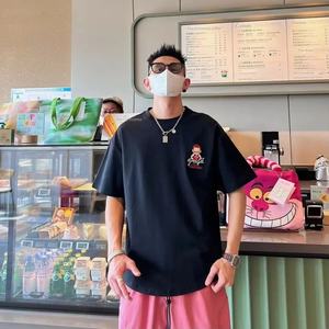 <span class=keywords><strong>Camiseta</strong></span> <span class=keywords><strong>de</strong></span> algodón 100% <span class=keywords><strong>de</strong></span> gran tamaño para hombre y mujer, <span class=keywords><strong>camiseta</strong></span> informal holgada <span class=keywords><strong>de</strong></span> Anime japonés <span class=keywords><strong>Slam</strong></span> <span class=keywords><strong>Dunk</strong></span>, estampado <span class=keywords><strong>de</strong></span> longitud corta, tela <span class=keywords><strong>de</strong></span> 280 gramos - Product Image 5