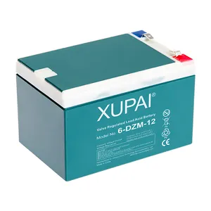 Hot sale XUPAI 6-dzm-12 battery for electric bicycles