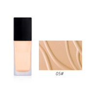 Vente en gros de logo de marque propre-Lotion de fond de teint liquide de maquillage anti-cernes longue durée à couverture complète de haute qualité
