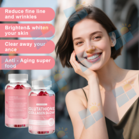 SUNI Factory OEM/ODM Gummies à la vitamine C naturelle, au glutathion et au collagène pour l'éclat de la peau, compléments alimentaires pour l'éclaircissement de la peau