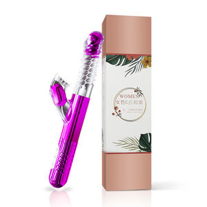 Vibratore <span class=keywords><strong>Rabbit</strong></span> in <span class=keywords><strong>Silicone</strong></span> con Rotazione, Aumento di Temperatura, Multi-Velocità, Ricaricabile USB, Giocattolo per Adulti - Product Image 2