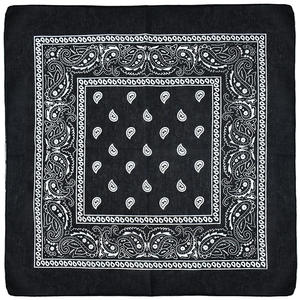 Petit foulard en coton imprimé couvre-chef personnalisé personnalisé foulard <span class=keywords><strong>bandana</strong></span> carré avec logo - Product Image 6
