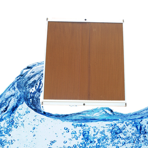 แผ่นทำความเย็นแบบระเหย 1800*600*150 มม. แผ่นเซลลูโลสแบบรังผึ้ง สำหรับโรงเรือนเลี้ยงไก่ - Product Image 2