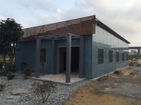 Usine de maisons préfabriquées en bois à ossature légère en acier