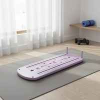 Planche de fitness multifonctionnelle pliable pour la maison, facile à ranger, ensemble de reformer de Pilates pour la musculation