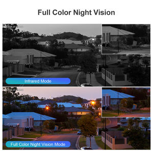 Cámara Wifi Exterior <span class=keywords><strong>ICsee</strong></span> Blanca Inalámbrica de 2 Lentes con Rotación PTZ de 360 Grados, Zoom Digital 10x, Color Completo, 4MP - Product Image 4