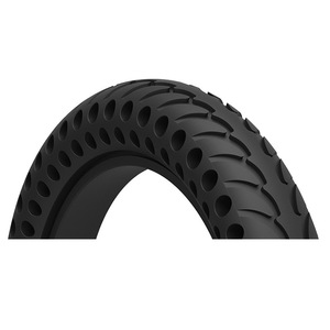 Bicicleta Eléctrica con Neumático Antipinchazos de 12 Pulgadas x 2.0, Diseño de Panal de Abeja, Banda de Rodadura Suave, Capacidad de Carga de 75 kg - Product Image 3