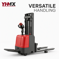 Gerbeur électrique robuste YHMX 1,5 tonne 3M avec mât en acier renforcé et batterie 48V pour la manutention des matériaux