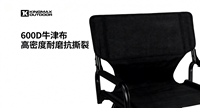 Nouvelle chaise de camping pliable en alliage d'aluminium léger à prix avantageux
