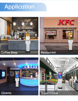 Kiosco de Autoservicio con Pantalla Táctil Android para Punto de Venta, con Opción de Montaje en Pared o Soporte de Pie, para Tiendas Minoristas