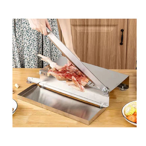 Household Mutton Slicer Meat Cutter Multi-Function Stainless Steel Manual Meat Roll Machine - Product Image 1