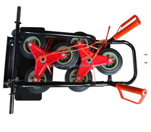 Troli Platform Logam Jerman 100kg, Kontainer Gulung, Dapat Naik Tangga, Treppensackkarre, Gerobak Tangan, Kontainer Tertutup, OEM - Product Image 2