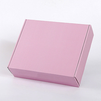 Emballage de boîte cadeau imprimée avec logo personnalisé Boîte postale ondulée pour les soins de la peau et les cosmétiques Boîte d'expédition